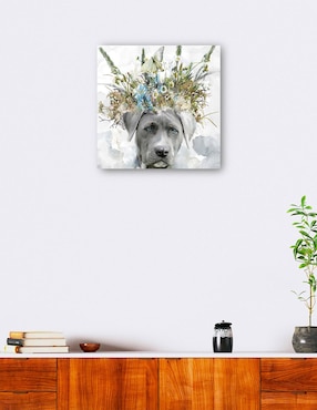 Cuadro decorativo Sabuesos de Tierra II técnica mixta Cuadros Jr Animales Domésticos