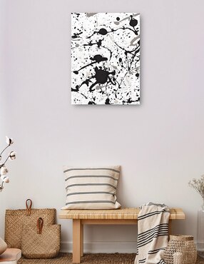 Cuadro decorativo Sinfonía Moderna I técnica mixta Cuadros Jr Colores