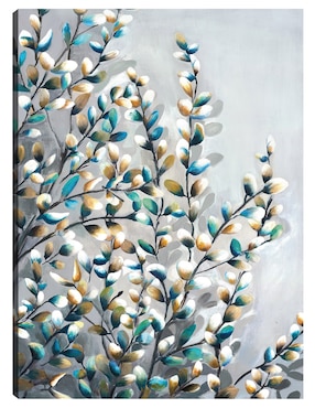 Cuadro decorativo Sauces de acuarela técnica mixta Cuadros Jr Floración