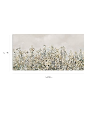 Cuadro decorativo Silencio del prado técnica mixta Cuadros Jr Primavera