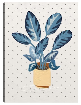Cuadro decorativo Simple II técnica mixta Cuadros Jr Macetas