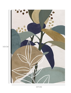 Cuadro decorativo Sueños de la isla II técnica mixta Cuadros Jr Floración