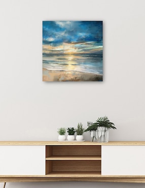 Cuadro decorativo Surf Índigo técnica mixta Cuadros Jr Playas