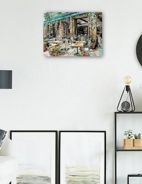 Cuadro decorativo Mesón técnica mixta Cuadros Jr Lugares