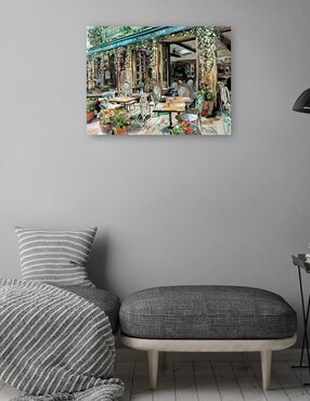 Cuadro decorativo Mesón técnica mixta Cuadros Jr Lugares