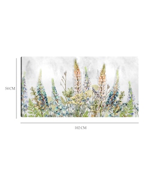 Cuadro decorativo Sueños salvajes técnica mixta Cuadros Jr Primavera