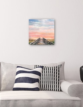 Cuadro decorativo Sorbete horizonte técnica mixta Cuadros Jr Caminos