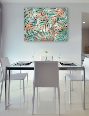 Cuadro decorativo Sueño tropical técnica mixta Cuadros Jr Floración