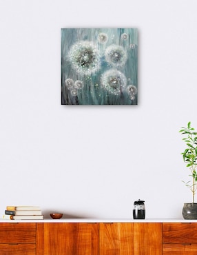 Cuadro decorativo Sueño de diente de león técnica mixta Cuadros Jr Floración