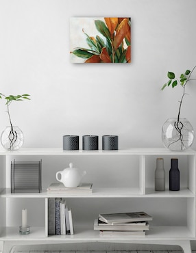 Cuadro decorativo Tonos de cobre técnica mixta Cuadros Jr Floración