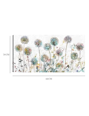 Cuadro decorativo Susurros técnica mixta Cuadros Jr Primavera