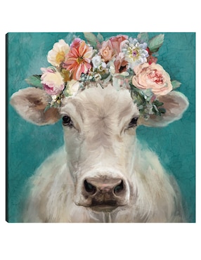 Cuadro decorativo Vacas de lujo I técnica mixta Cuadros Jr Animales Domésticos
