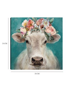 Cuadro decorativo Vacas de lujo I técnica mixta Cuadros Jr Animales Domésticos