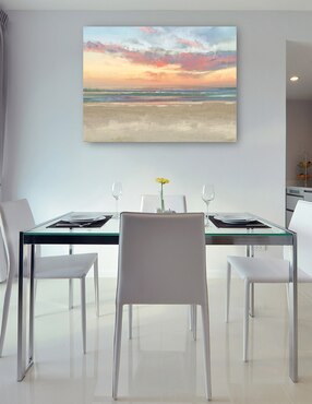 Cuadro decorativo Soñar con anochecer técnica mixta Cuadros Jr Crepúsculo