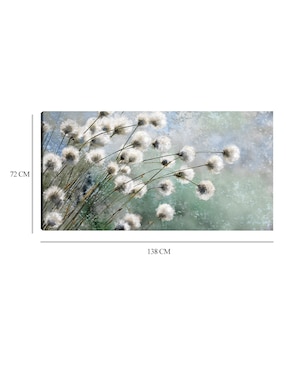 Cuadro decorativo Susurro de primavera técnica mixta Cuadros Jr Floración