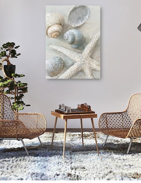 Cuadro decorativo Tesoros técnica mixta Cuadros Jr Animales Marinos