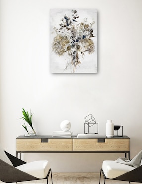Cuadro decorativo Suave brisa técnica mixta Cuadros Jr Floreros