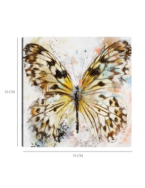 Cuadro decorativo Vuelos de Fancy IV técnica mixta Cuadros Jr Vida Silvestre
