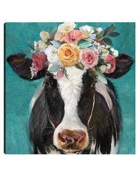 Cuadro decorativo Vacas de lujo II técnica mixta Cuadros Jr Animales Domésticos