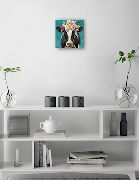 Cuadro decorativo Vacas de lujo II técnica mixta Cuadros Jr Animales Domésticos