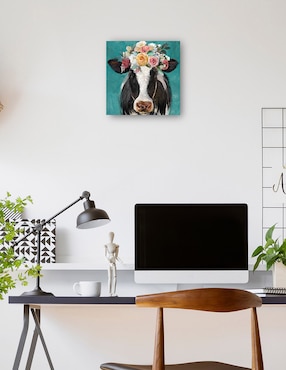 Cuadro decorativo Vacas de lujo II técnica mixta Cuadros Jr Animales Domésticos