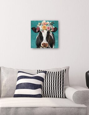Cuadro decorativo Vacas de lujo II técnica mixta Cuadros Jr Animales Domésticos