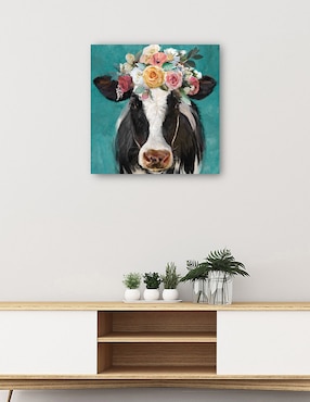 Cuadro decorativo Vacas de lujo II técnica mixta Cuadros Jr Animales Domésticos