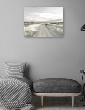 Cuadro decorativo Viaje al campo técnica mixta Cuadros Jr Caminos