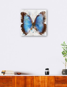 Cuadro decorativo Vuelos de Fancy III técnica mixta Cuadros Jr Vida Silvestre