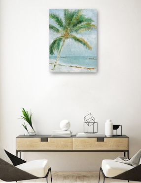 Cuadro decorativo Vibraciones de la isla técnica mixta Cuadros Jr Trópico