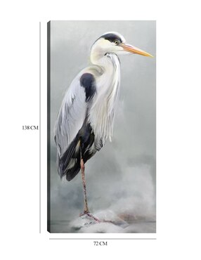 Cuadro decorativo Vigilancia I técnica mixta Cuadros Jr Aves Silvestres