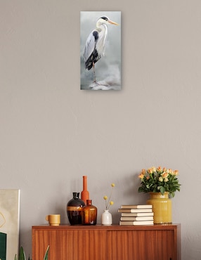 Cuadro decorativo Vigilancia I técnica mixta Cuadros Jr Aves Silvestres