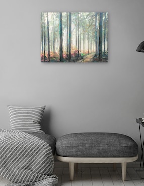 Cuadro decorativo Viaje al bosque técnica mixta Cuadros Jr Bosques