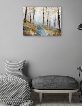 Cuadro decorativo Viaje suave técnica mixta Cuadros Jr Caminos