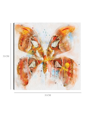 Cuadro decorativo Vuelos de Fancy I técnica mixta Cuadros Jr Vida Silvestre