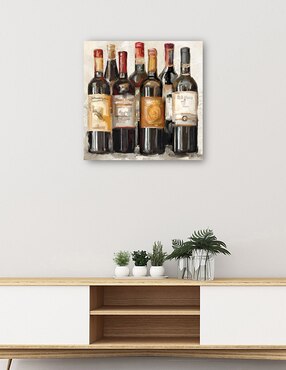 Cuadro decorativo Vinología II técnica mixta Cuadros Jr Viticultura