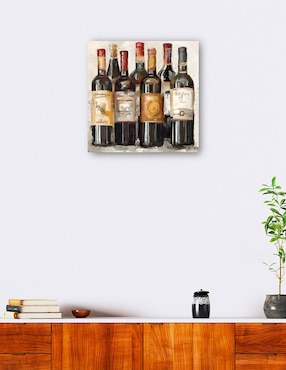 Cuadro decorativo Vinología II técnica mixta Cuadros Jr Viticultura