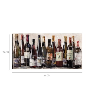 Cuadro decorativo Vinología técnica mixta Cuadros Jr Viticultura