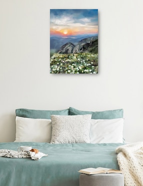 Cuadro decorativo Vista de la montaña técnica mixta Cuadros Jr Lagos