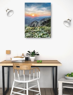 Cuadro decorativo Vista de la montaña técnica mixta Cuadros Jr Lagos