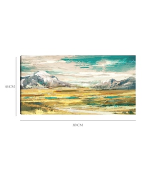 Cuadro decorativo Viaje II técnica mixta Cuadros Jr Campos