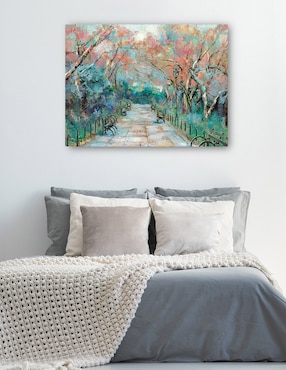 Cuadro decorativo Vía II técnica mixta Cuadros Jr Caminos