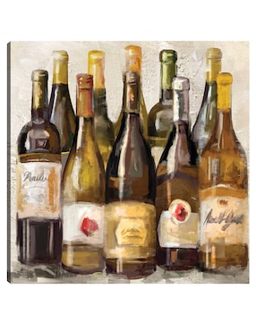 Cuadro decorativo Vinología III técnica mixta Cuadros Jr Viticultura
