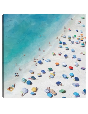 Cuadro decorativo Verano técnica mixta Cuadros Jr Playas