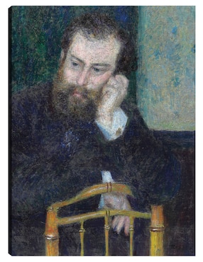 Cuadro decorativo Alfred Sisley (1876) técnica mixta Cuadros Jr Retratos
