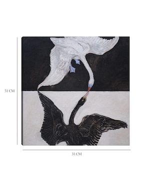Cuadro decorativo Grupo IX-SUW, El Cisne, No. 1 (1915) técnica mixta Cuadros Jr Aves Silvestres