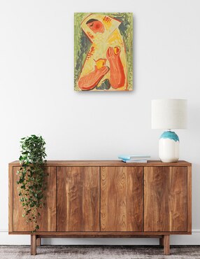 Cuadro decorativo Mujer con frutas (1937-1938) técnica mixta Cuadros Jr Formas