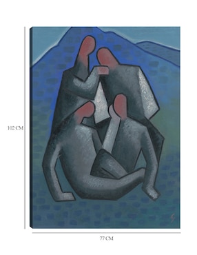 Cuadro decorativo Barcos de pesca (1932) técnica mixta Cuadros Jr Navegación
