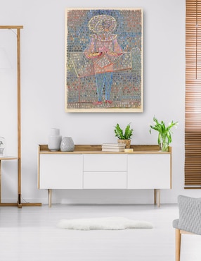 Cuadro decorativo Niño disfrazado (1931) técnica mixta Cuadros Jr Divertido