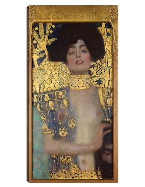Cuadro decorativo Judit (1901) técnica mixta Cuadros Jr Retratos